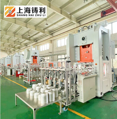Servo Driven H Frame Hydraulic Press for Aluminium Food Container Production 18KW