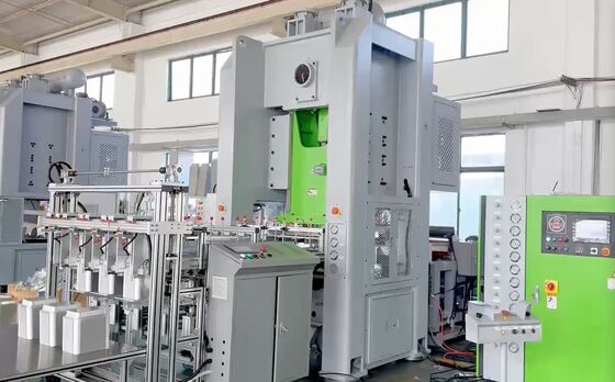 Aluminum Silver foil container machine for aluminum container manufacturing with high speed