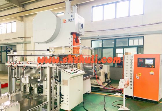 Fully Automatic Mechanics Foil Food Container Punching Machine ZL-T63 With CE /ISO Certificate In FAST Speed