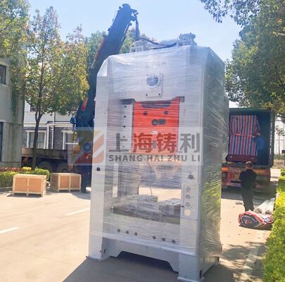 3003 H24 8011 O Aluminium Food Container Machine 24KW 380V 40 68 Times Min Production